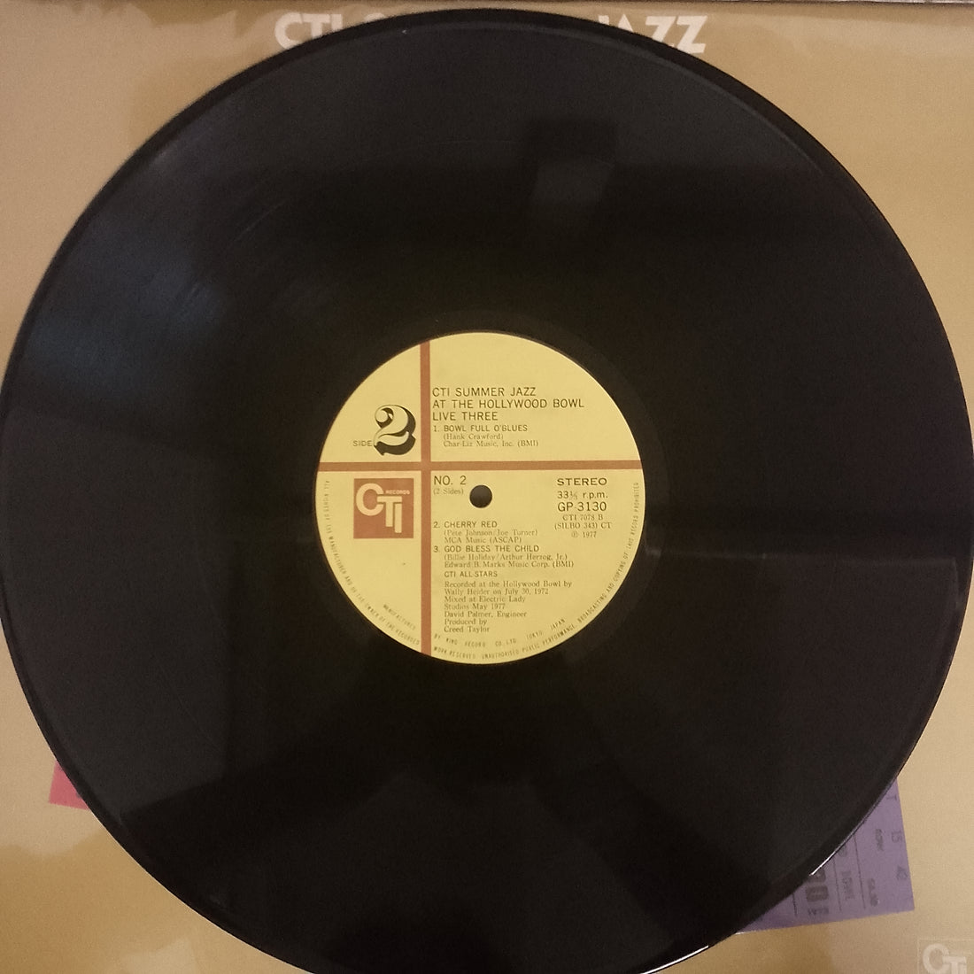 แผ่นเสียง CTI All-Stars - CTI Summer Jazz At The Hollywood Bowl Live Three Vinyl VG+