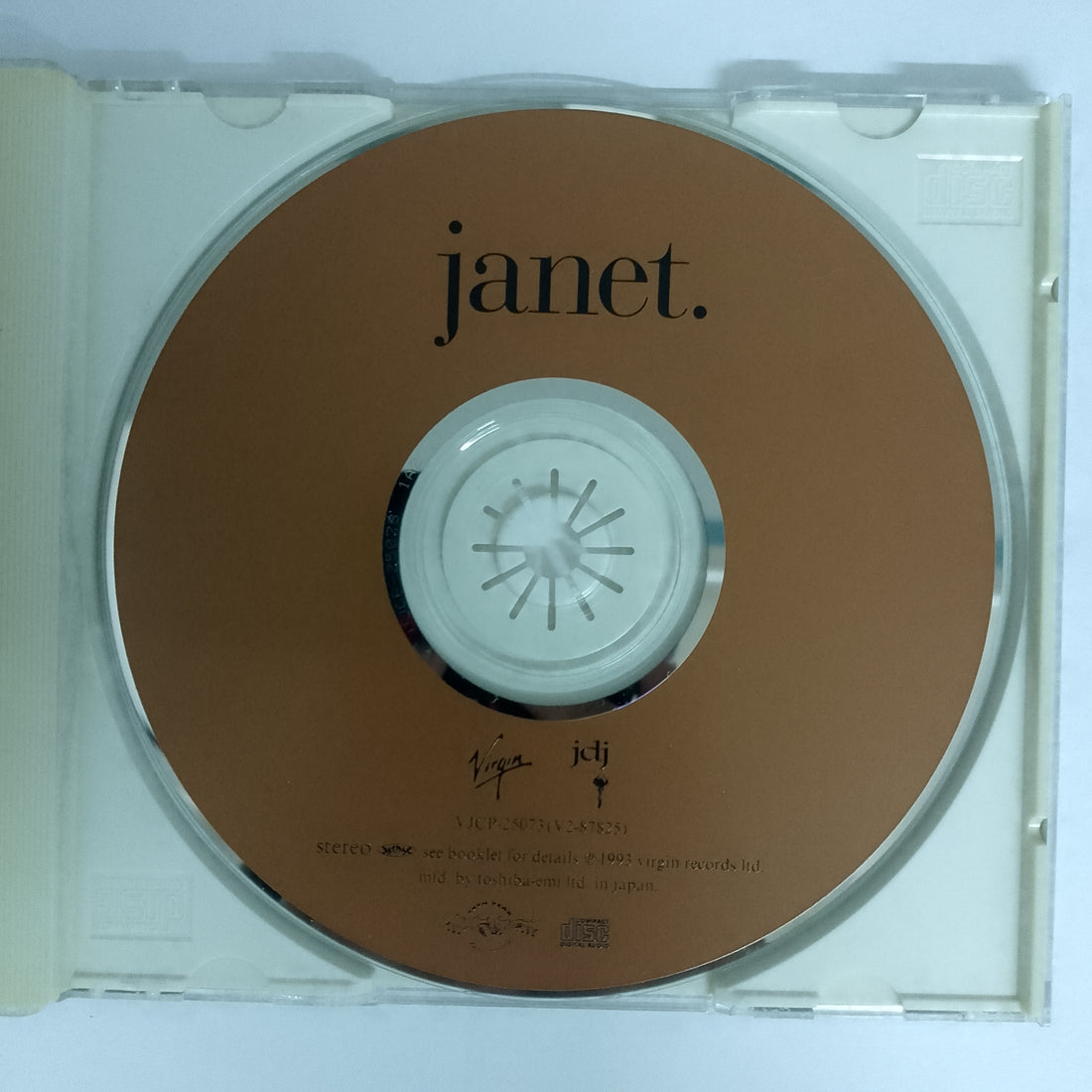 ซีดี Janet Jackson - janet. CD VG+