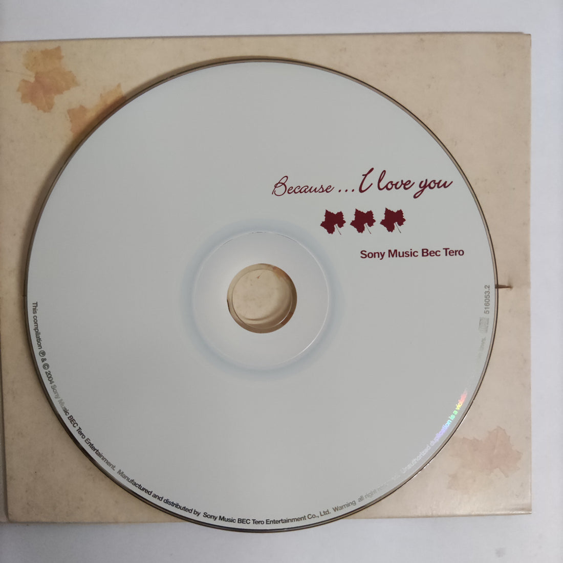 ซีดี Various - Because I Love You A timeless Collection Of The Greastest Love Song CD NM 3CDs