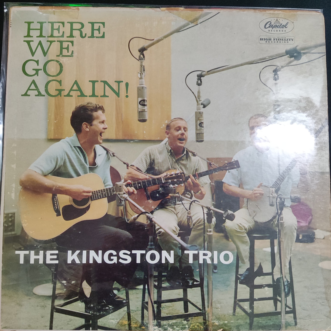 แผ่นเสียง Kingston Trio - Here We Go Again! Vinyl VG