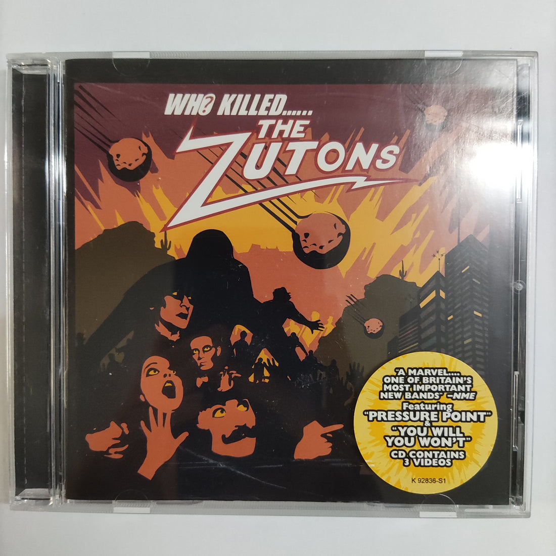 ซีดี The Zutons - Who Killed...... The Zutons CD NM or M-