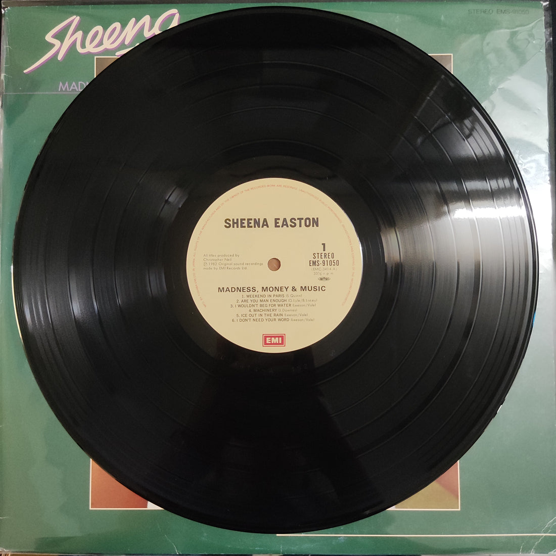 แผ่นเสียง Sheena Easton - Madness, Money And Music Vinyl VG+