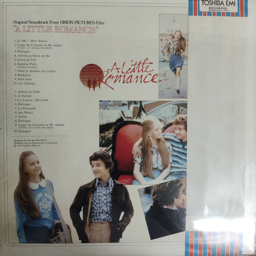 แผ่นเสียง Georges Delerue - リトル・ロマンス = A Little Romance Original Soundtrack Vinyl VG+