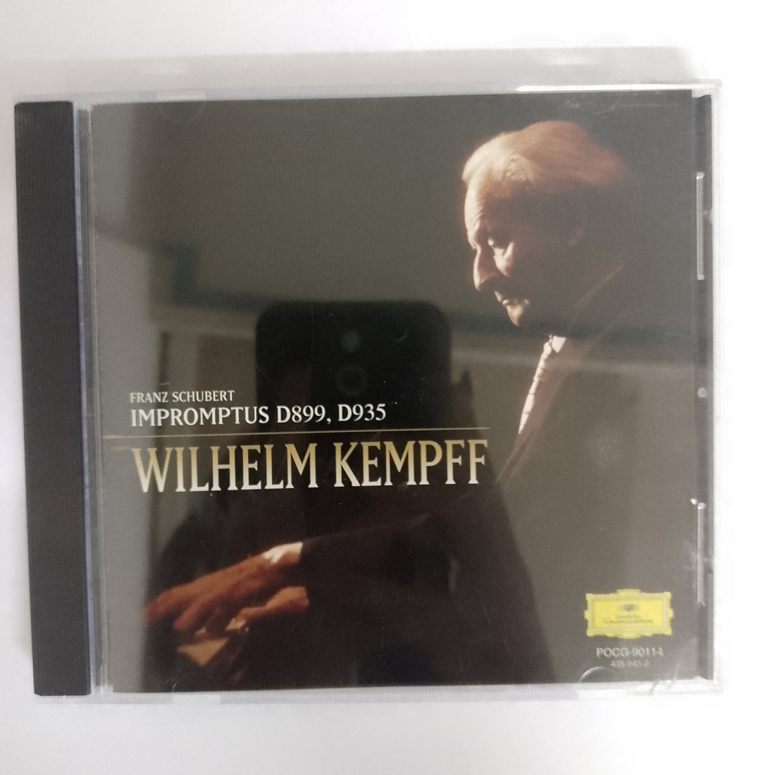 ซีดี Franz Schubert - Wilhelm Kempff - Impromptus D899. D935 CD VG+