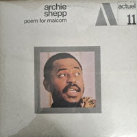 แผ่นเสียง Archie Shepp - Poem For Malcom Vinyl VG+