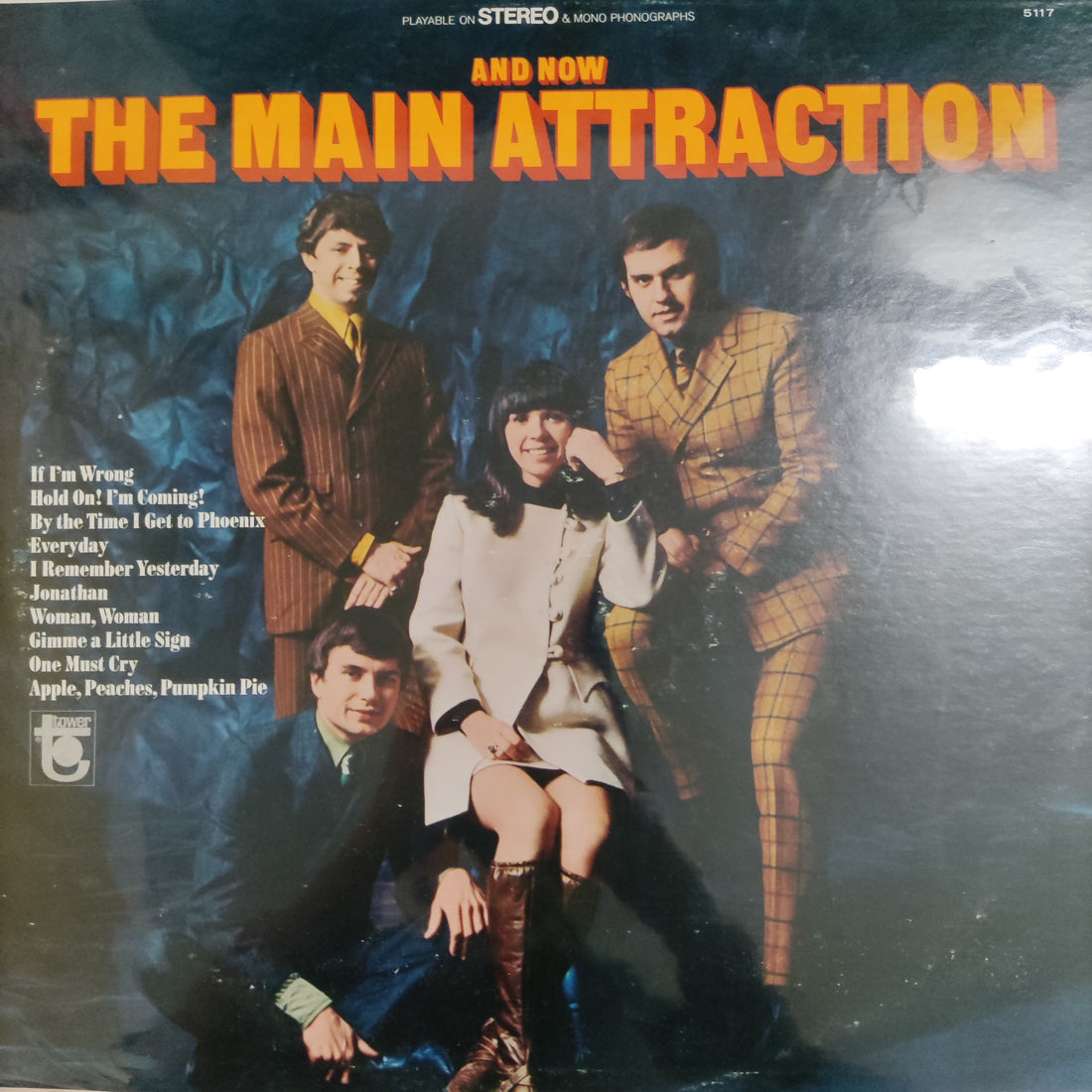 แผ่นเสียง The Main Attraction - And Now ..... The Main Attraction Vinyl VG+