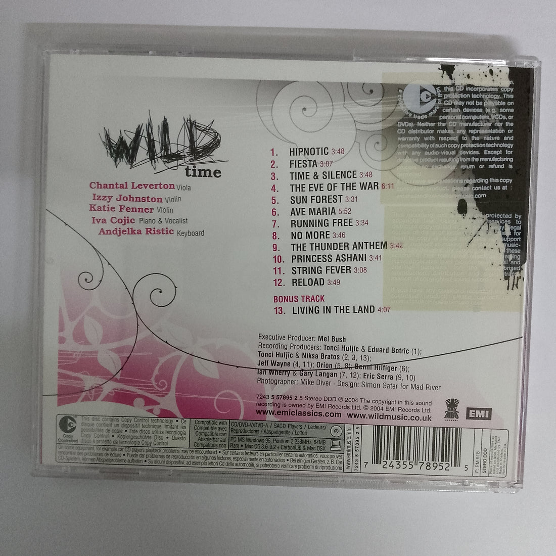 ซีดี Wild - Time CD VG+