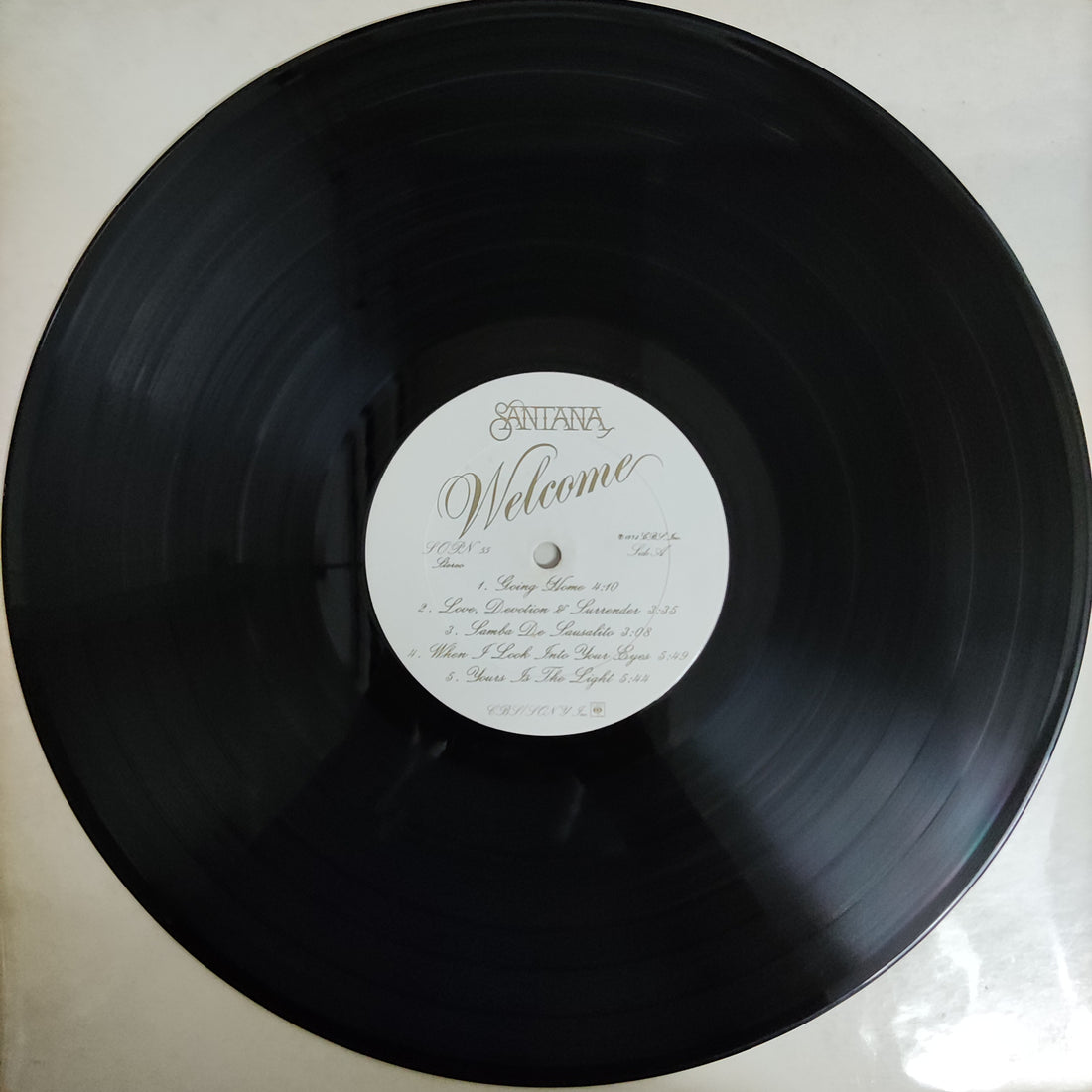 แผ่นเสียง Santana - Welcome Vinyl VG+