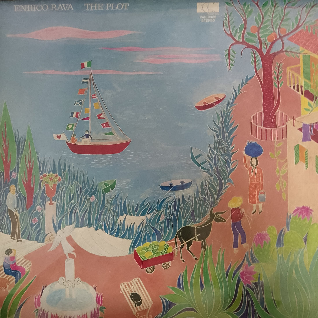 แผ่นเสียง Enrico Rava - The Plot Vinyl VG+