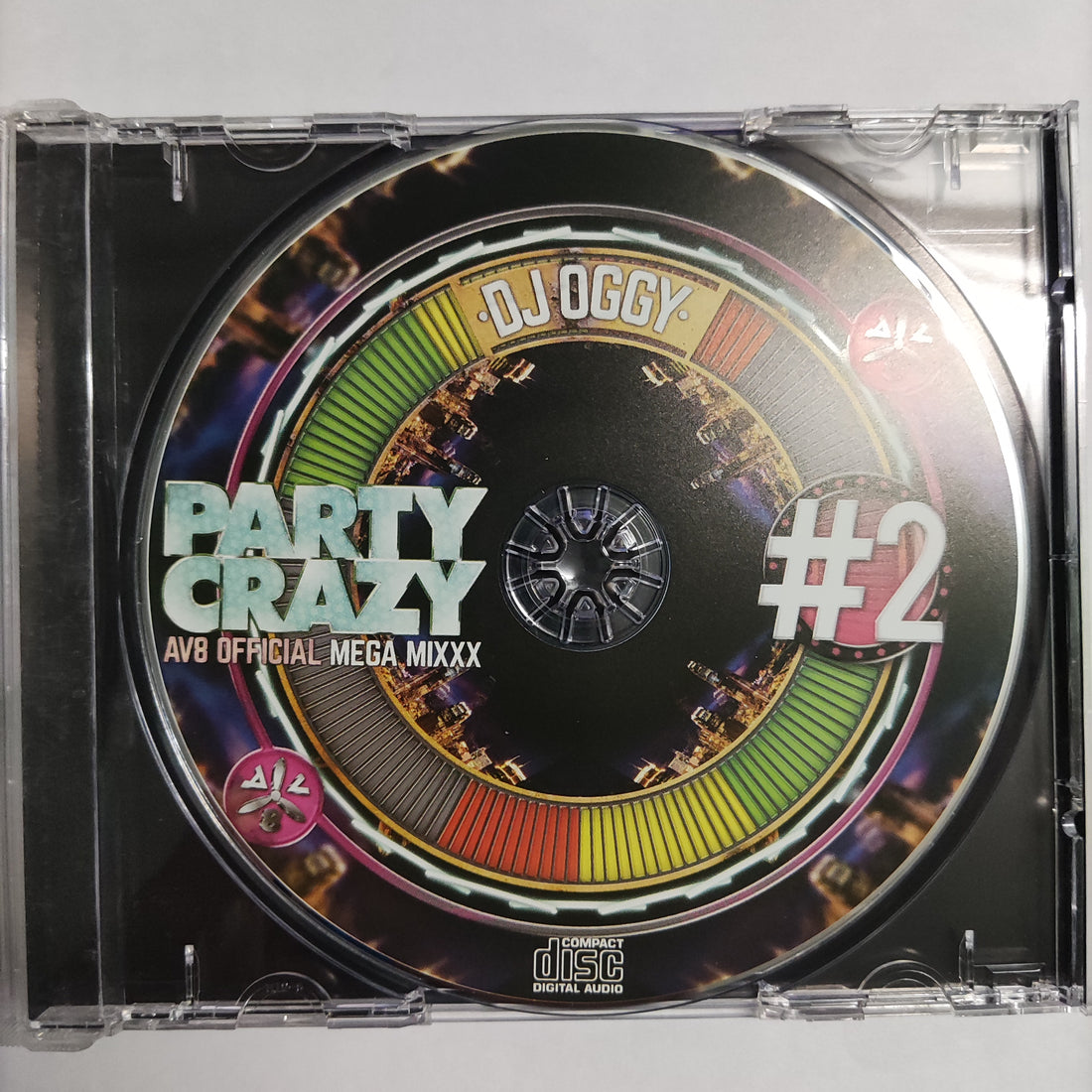 ซีดี Various - DJ Oggy / Party Crazy Av8 Official Mega Mixxx #2 CD VG+