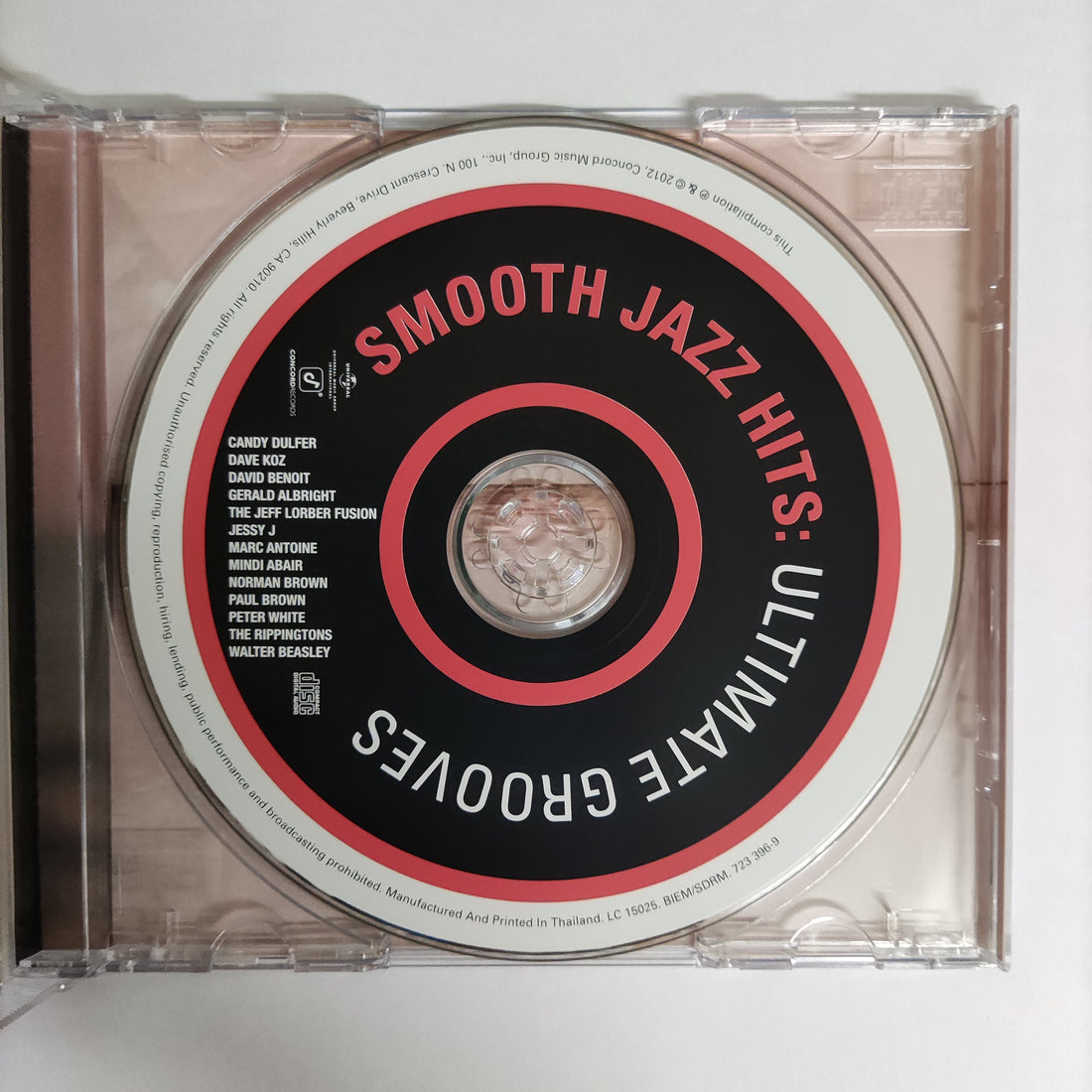 ซีดี Various - Smooth Jazz Hits Ultimate Grooves CD NM