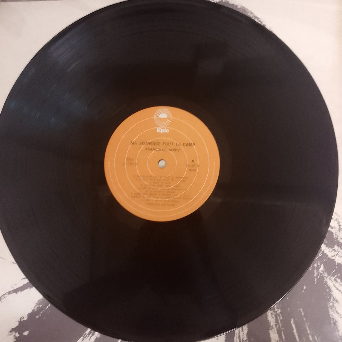 แผ่นเสียง Françoise Hardy = Françoise Hardy - Ma Jeunesse Fout Le Camp = もう森へなんか行かない Vinyl VG+