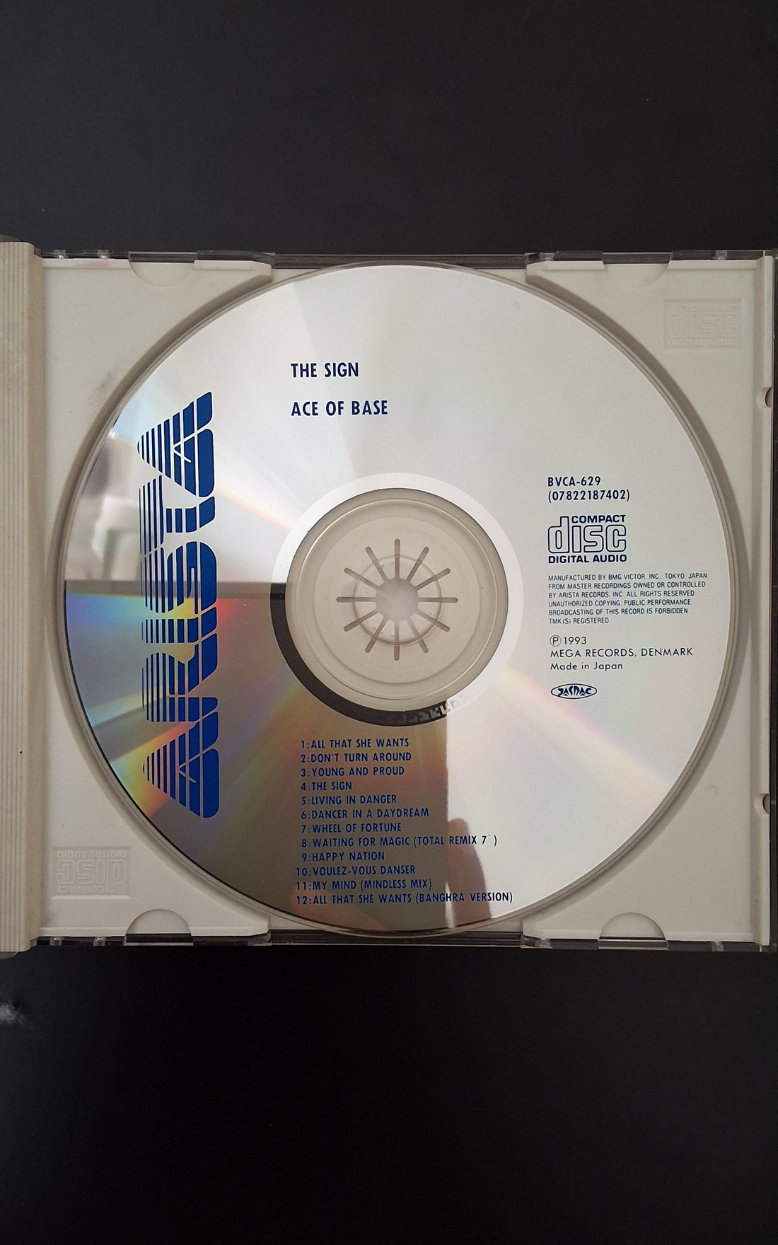 ซีดี Ace Of Base - The Sign CD VG+