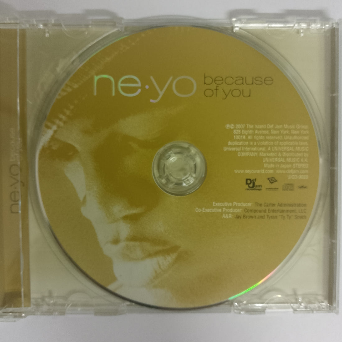 ซีดี Ne-Yo - Because Of You CD VG+