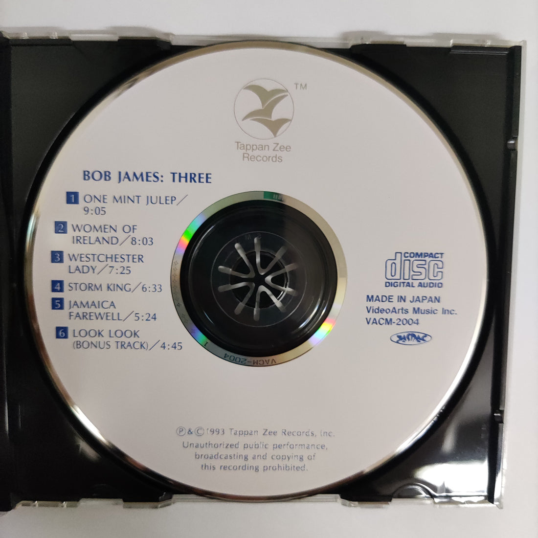 ซีดี Bob James - three CD VG+