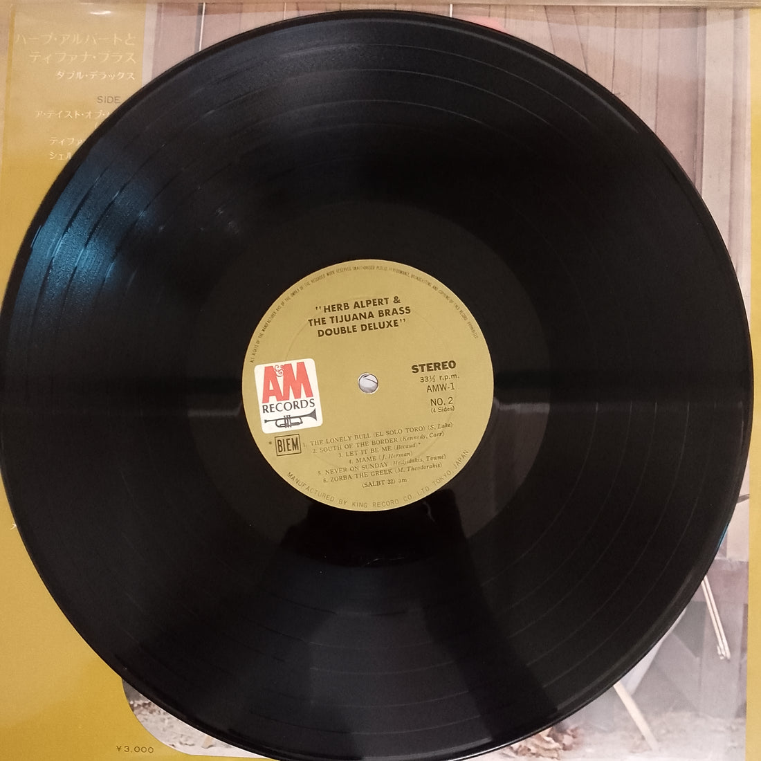 แผ่นเสียง Herb Alpert & The Tijuana Brass - TJB Herb Alpert & The Tijuana Brass Double Deluxe Vinyl VG+ 2LPs