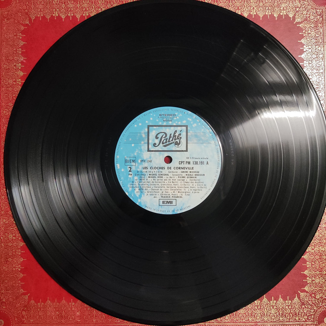 แผ่นเสียง Various - Operettes Celebres Vinyl VG+ 10LPs