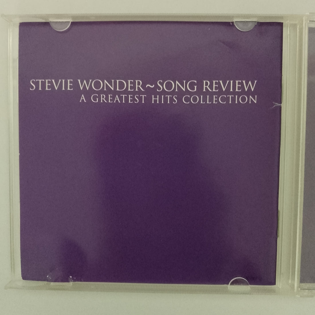 ซีดี Stevie Wonder - Song Review A Greatest Hits Collection CD VG