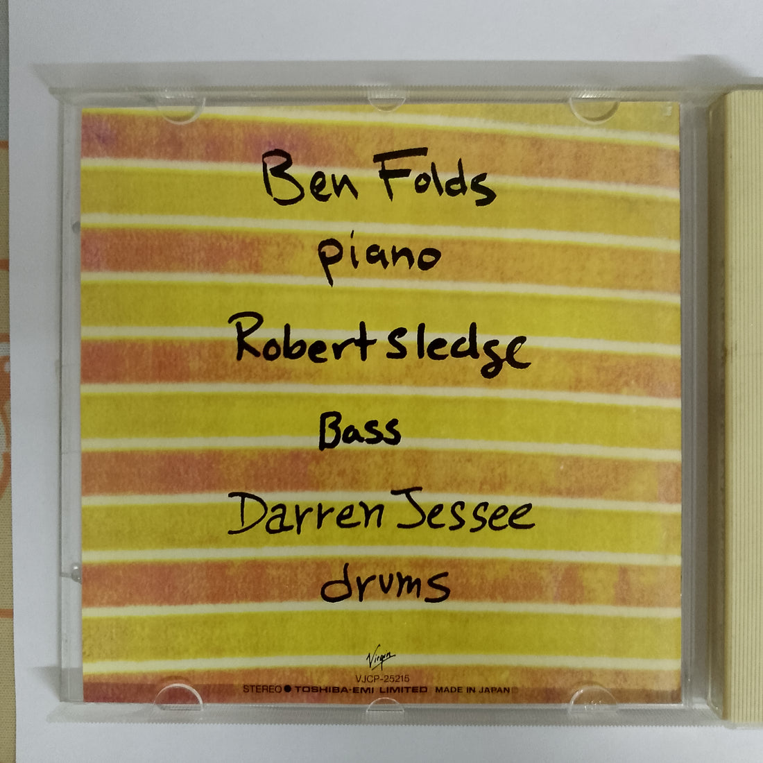 ซีดี Ben Folds Five - Ben Folds Five CD VG+