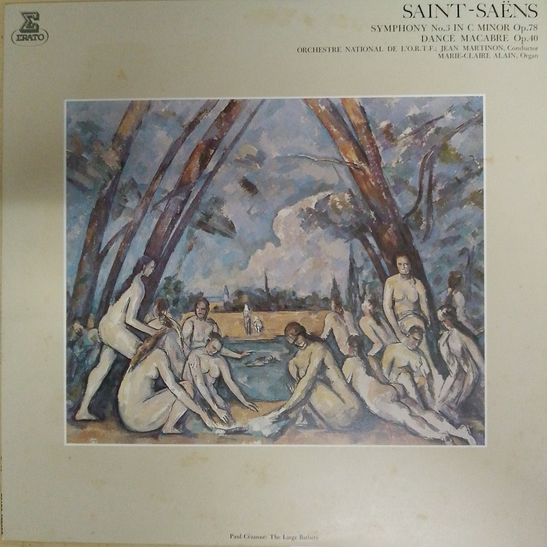 แผ่นเสียง Various -  Saint - Saens Symphony No.3 , Op.78 , Op.40 (Vinyl) (VG+)