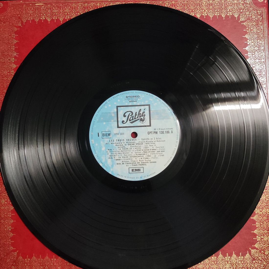 แผ่นเสียง Various - Operettes Celebres Vinyl VG+ 10LPs