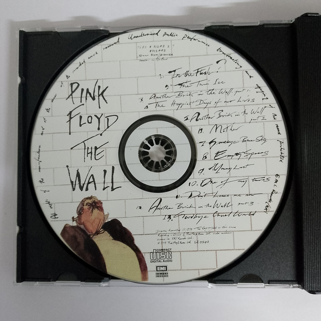 ซีดี Pink Floyd - The Wall CD NM 2CDs