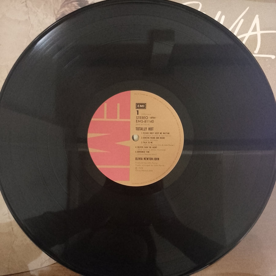 แผ่นเสียง Olivia Newton-John = Olivia Newton-John - Totally Hot = さよならは一度だけ Vinyl VG+