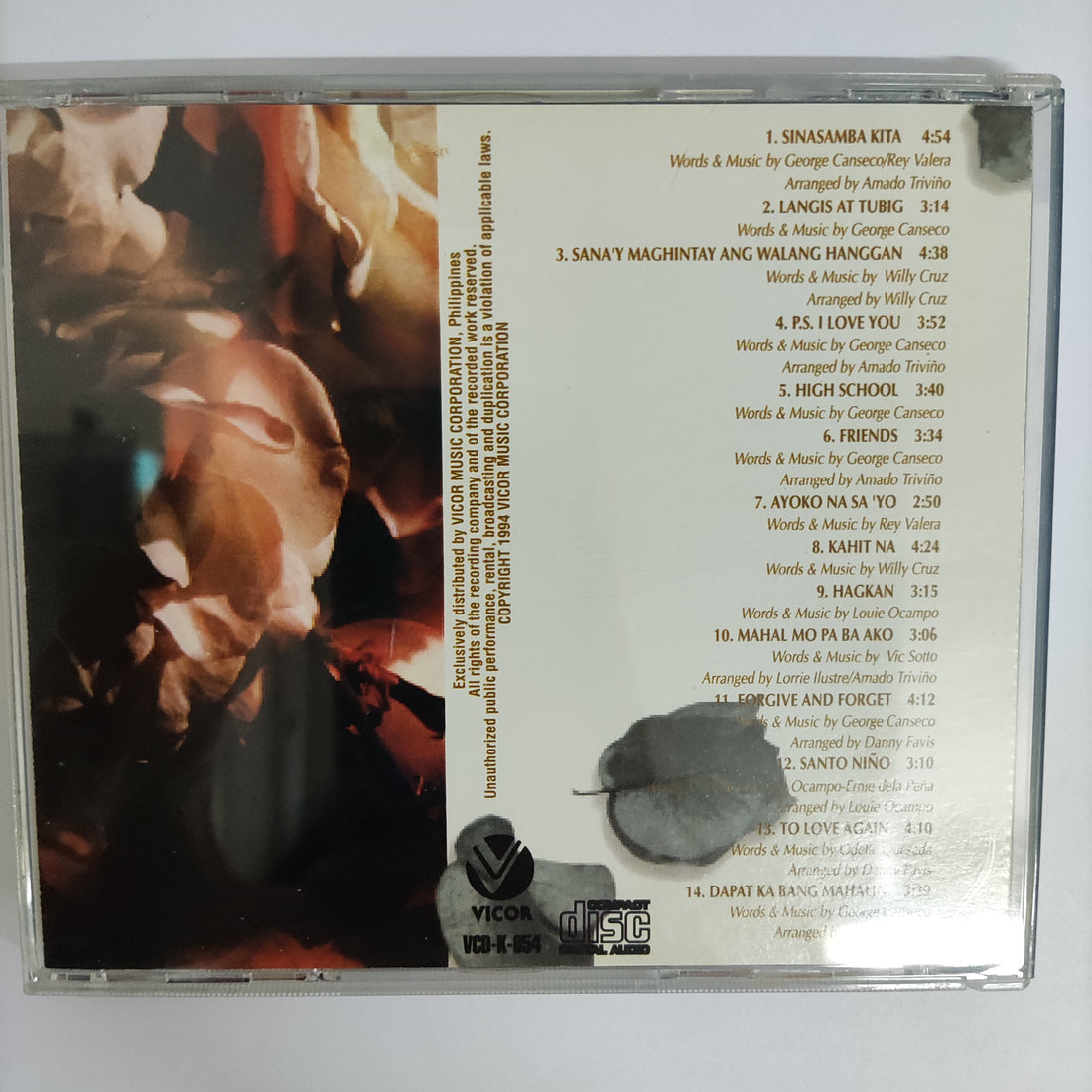 ซีดี Sharon Cuneta- Sinasamba Kita CD VG+