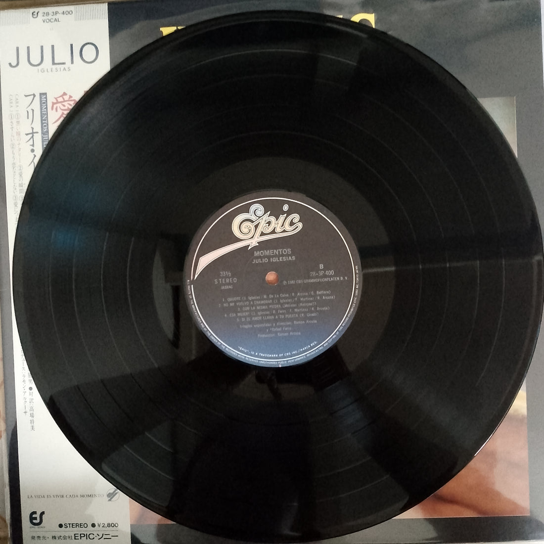แผ่นเสียง Julio Iglesias - Momentos Vinyl VG+