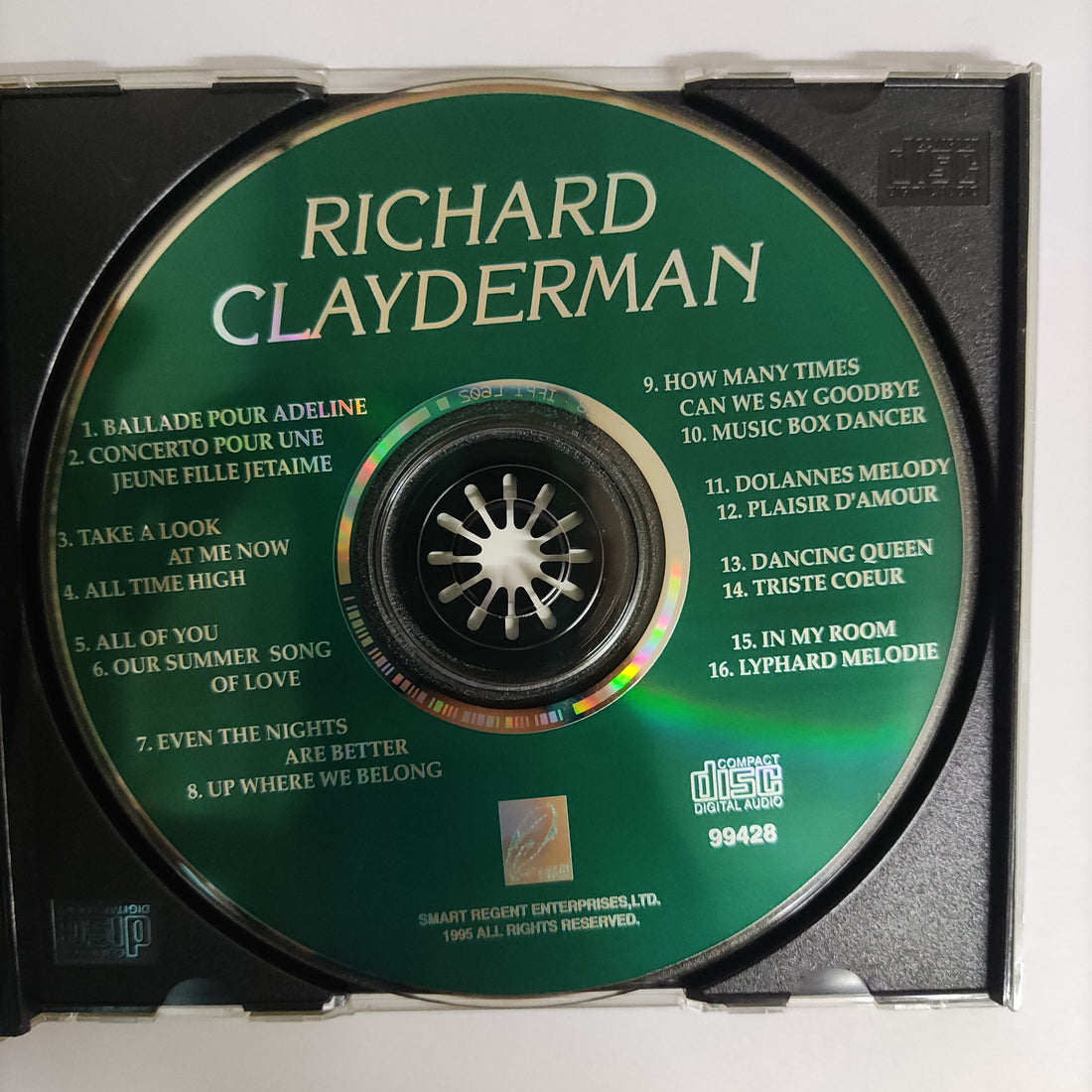 ซีดี Richard Clayderman CD VG+