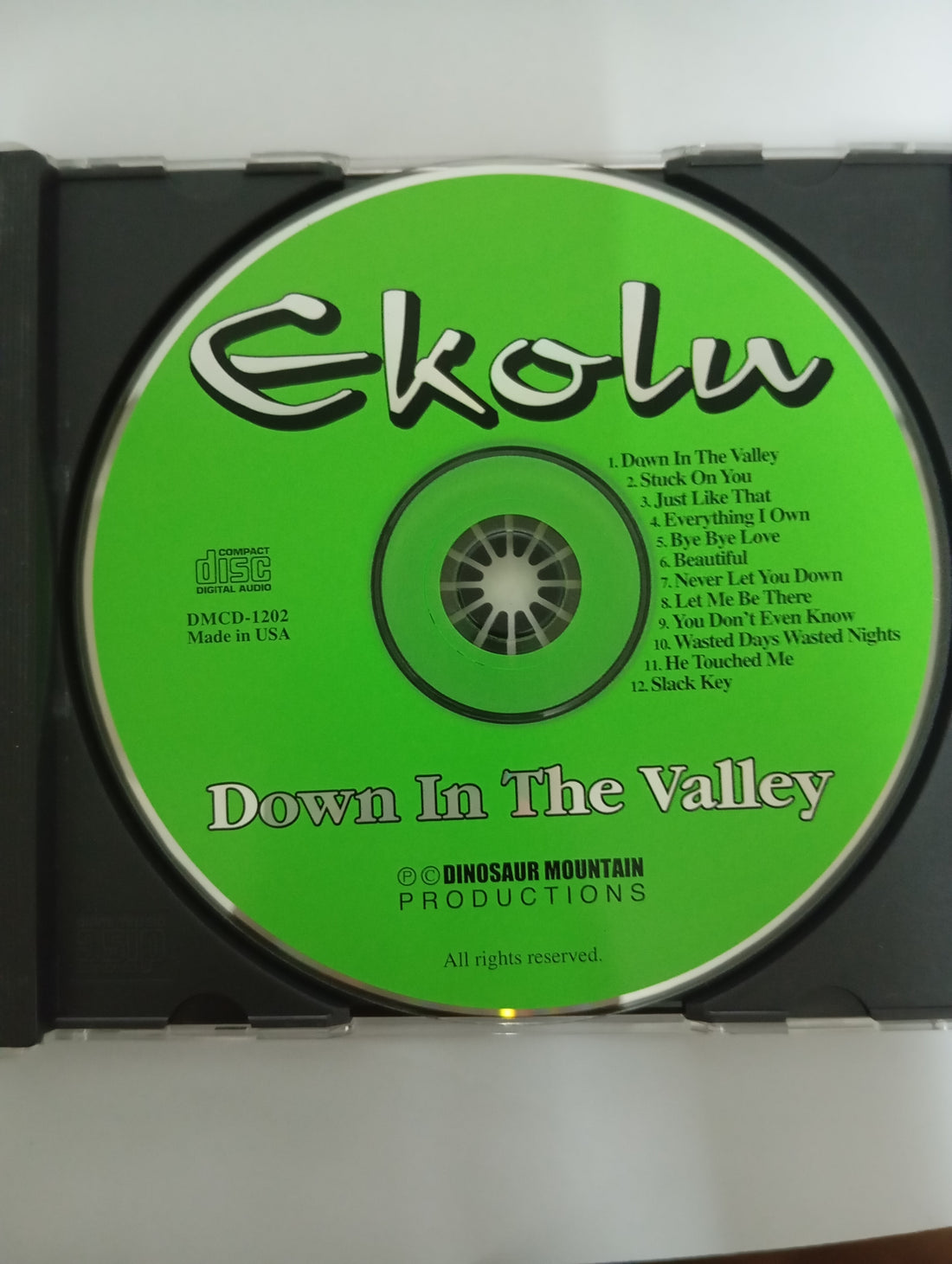 EKOLU - DOWN IN THE VALLEY (CD) (VG+)