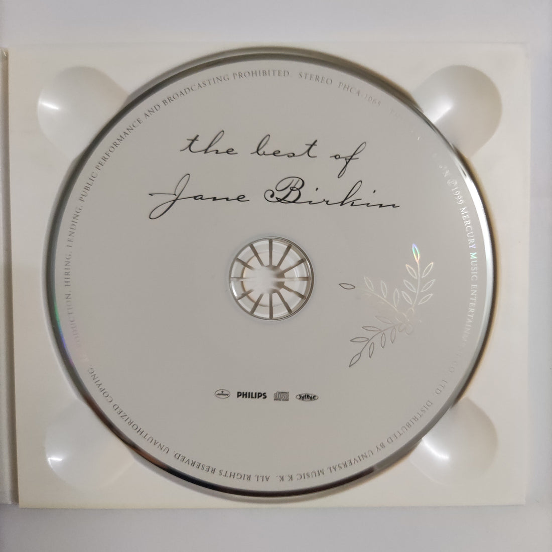 ซีดี Jane Birkin - The Best Of Jane Birkin CD NM or M-