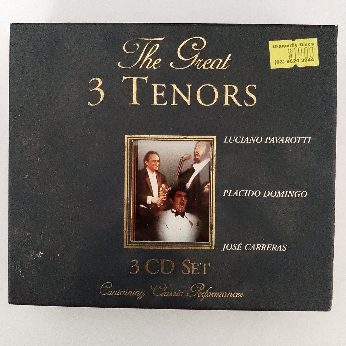 ซีดี Various - The Great 3 Tenors CD VG+ 3CDs