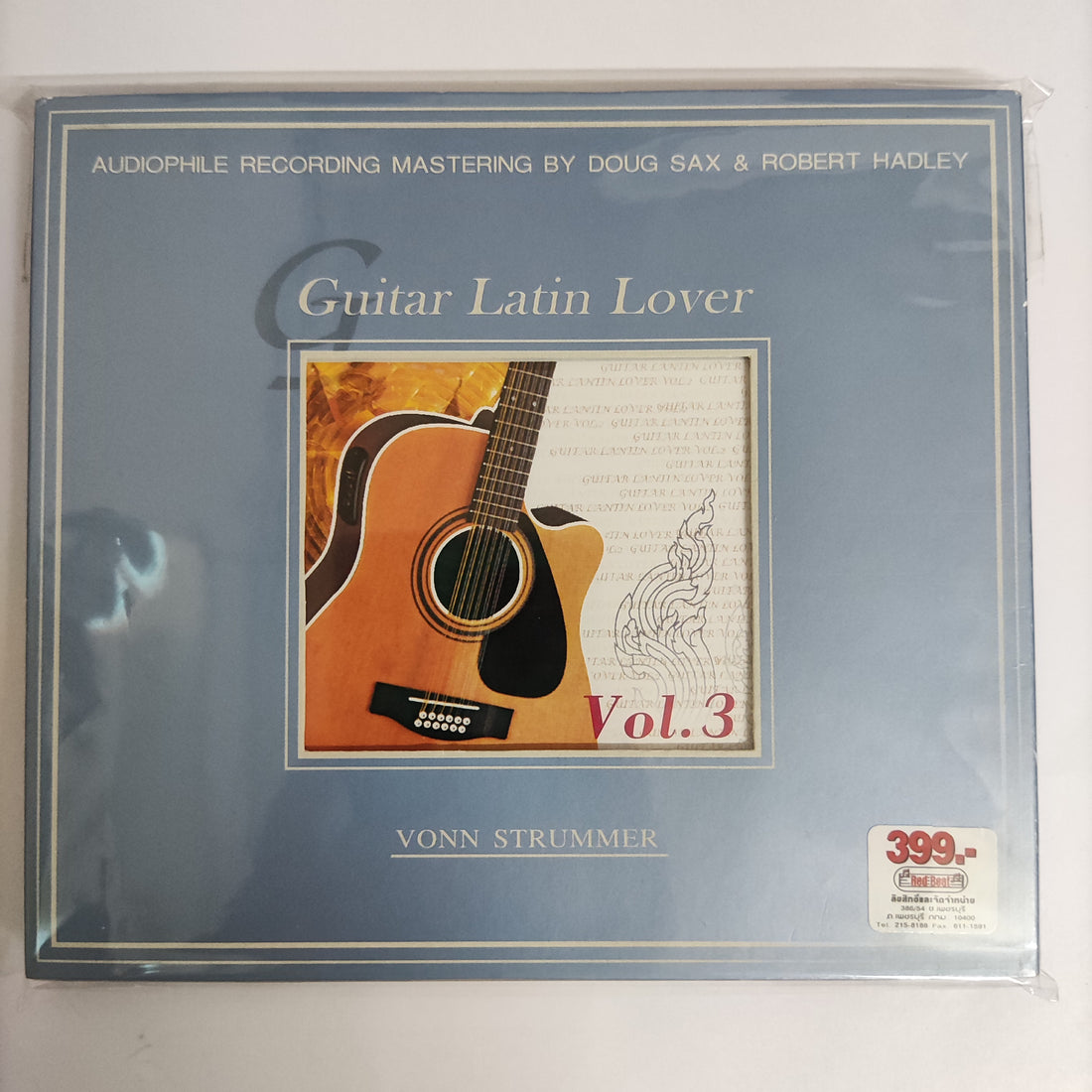 ซีดี Vonn Strummer - Guitar Latin Lover Vol.3 CD NM
