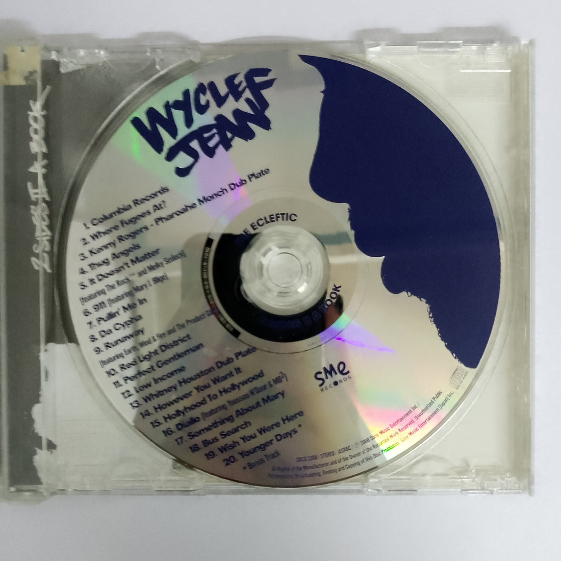 ซีดี Wyclef Jean - The Ecleftic 2 Sides II A Book CD VG+