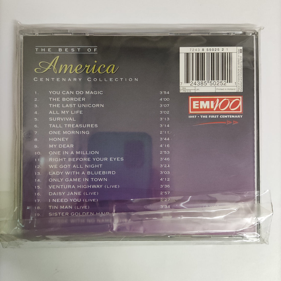 ซีดี America – The Best Of America CD NM