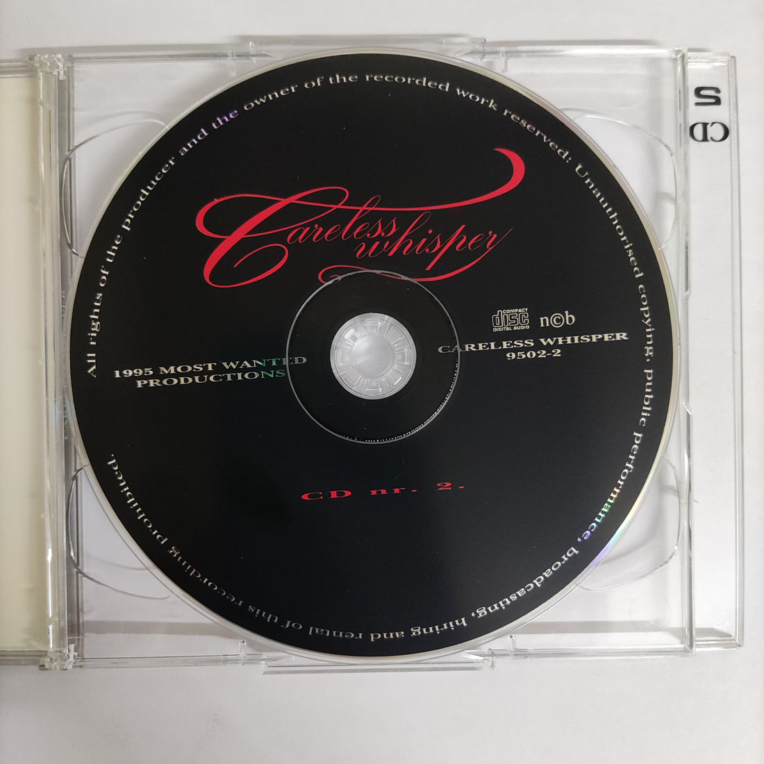 ซีดี Various - Careless Whisper CD VG 2CDs