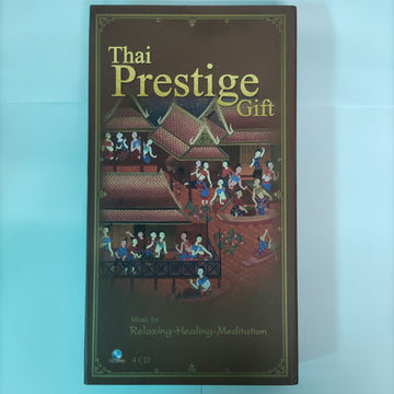 ซีดี Various - Thai Prestige Gift Music For Relaxing - Healing - Meditation CD NM 4CDs
