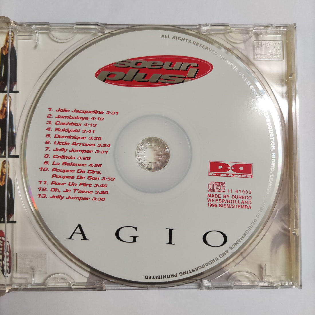 ซีดี Soeur Plus! - Agio CD NM or M-