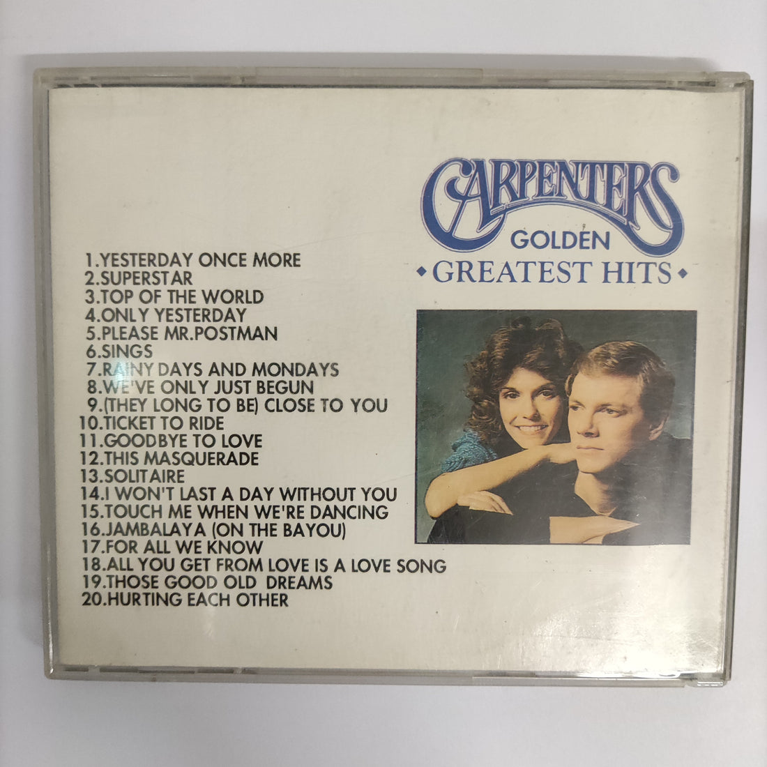 ซีดี Carpenters - Golden Greatest Hits CD VG