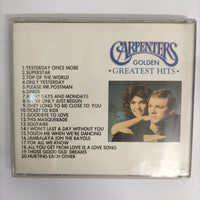 ซีดี Carpenters - Golden Greatest Hits CD VG