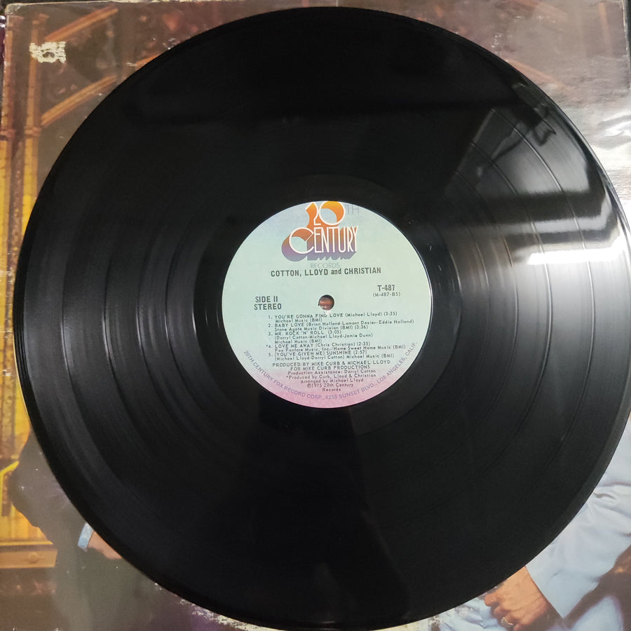 แผ่นเสียง Cotton, Lloyd & Christian - Cotton, Lloyd & Christian Vinyl VG+