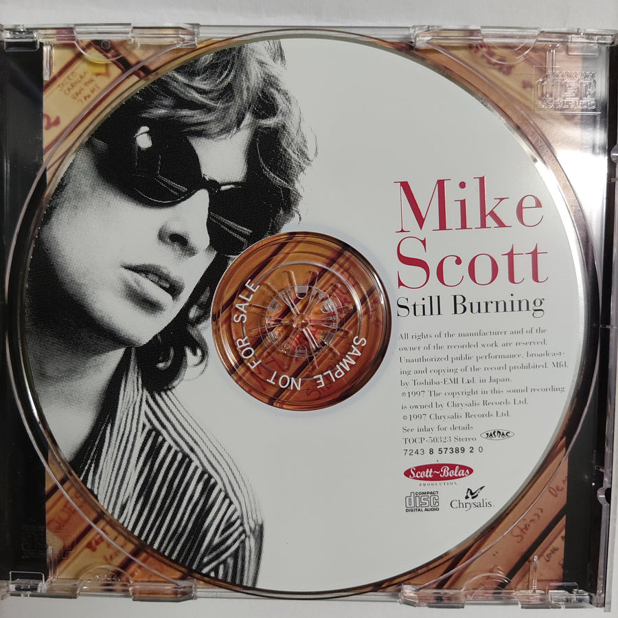 ซีดี Mike Scott - Still Burning CD VG+