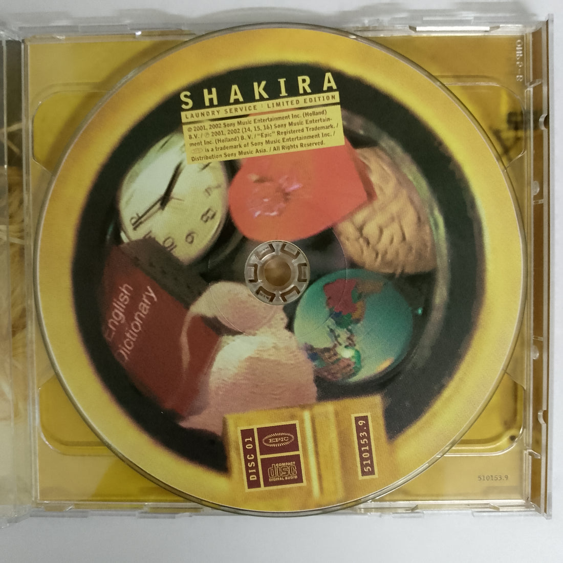 ซีดี Shakira - Laundry Service: Washed And Dried CD NM 2CDs