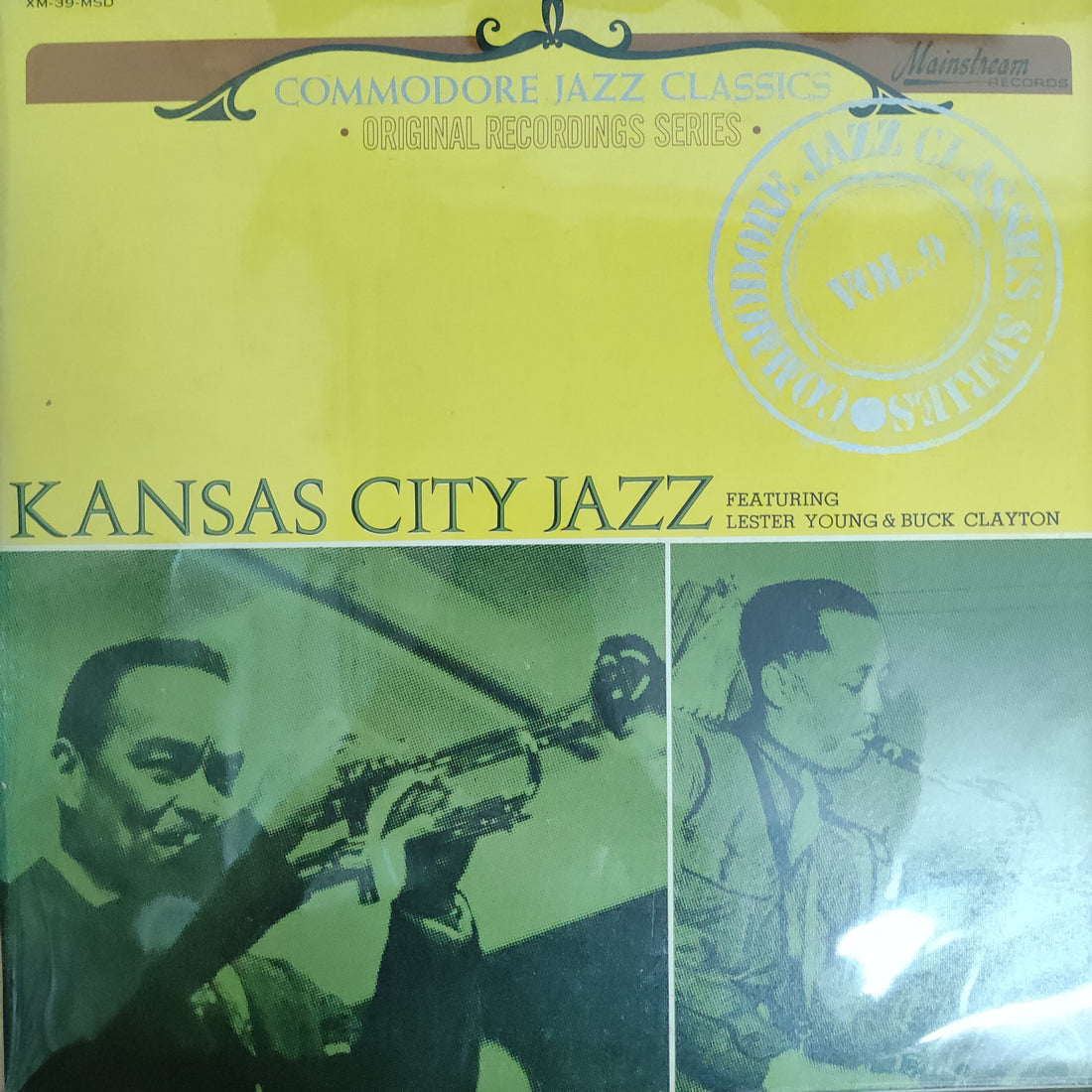 แผ่นเสียง Various - Kansas City Jazz Featuring Commodore Jazz Classics Vinyl VG+