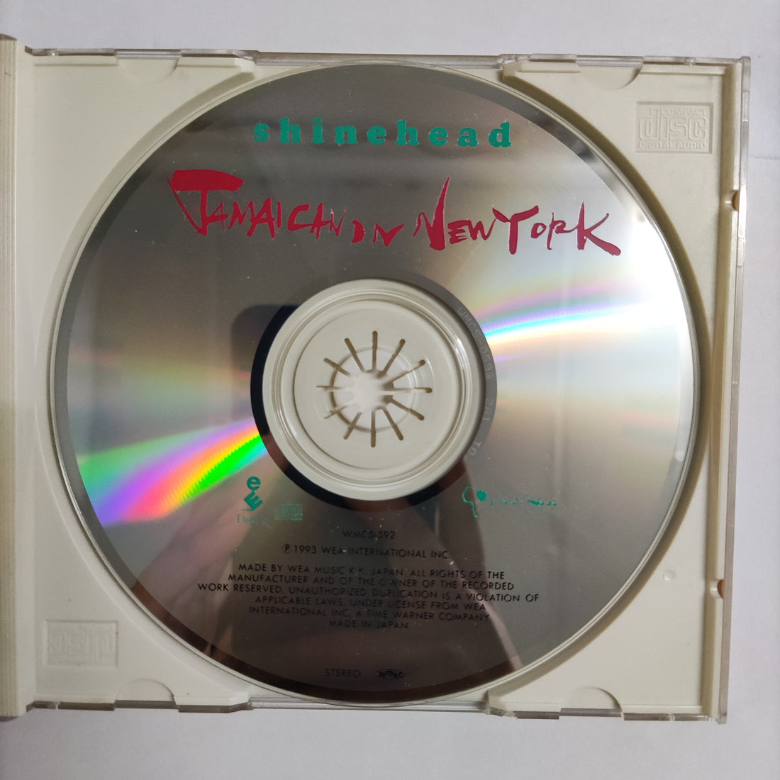 ซีดี Shinehead - Jamaican In New York CD NM or M-