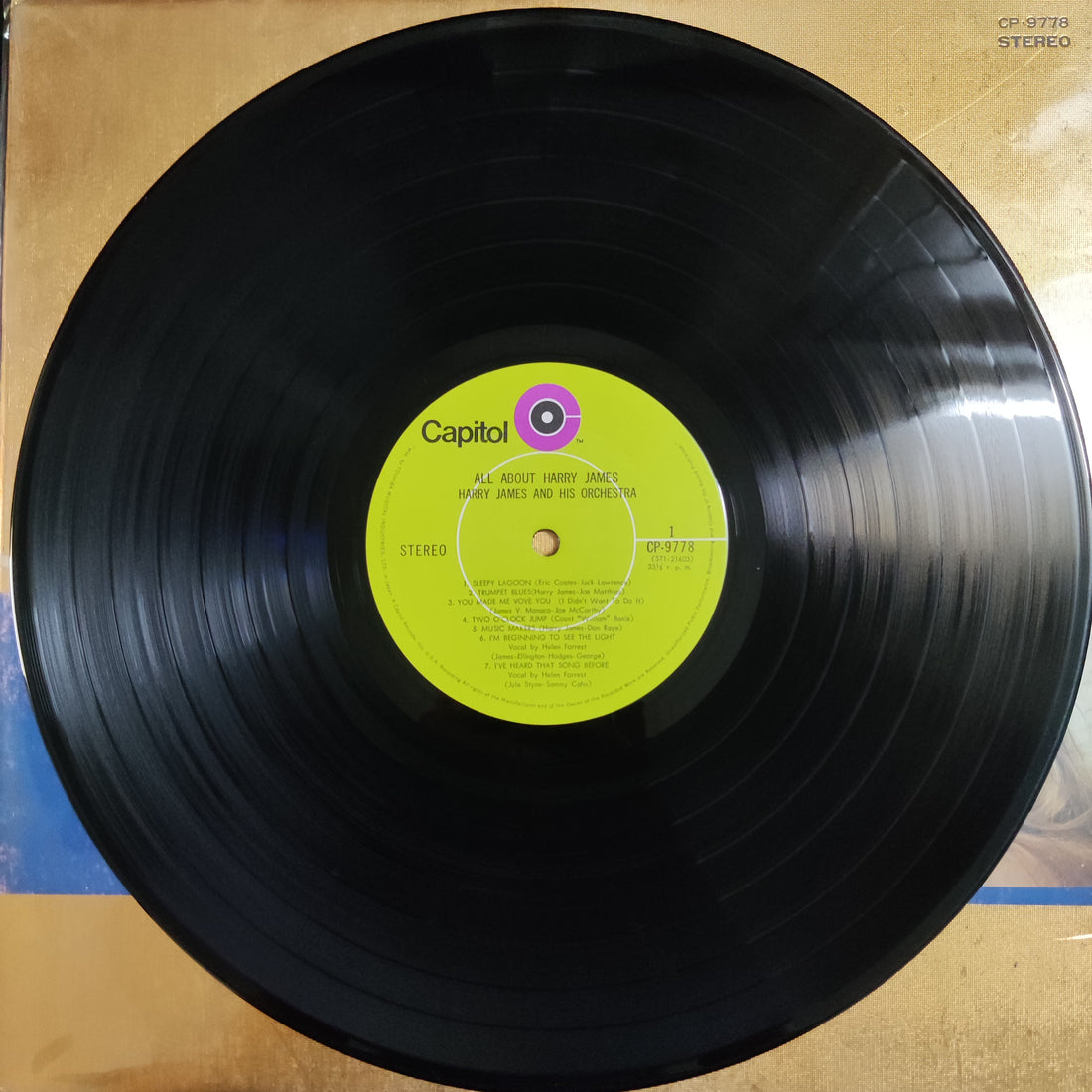 แผ่นเสียง Harry James - All About Vinyl VG+