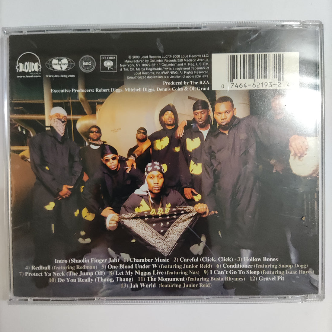 ซีดี Wu-Tang Clan - The W CD VG+