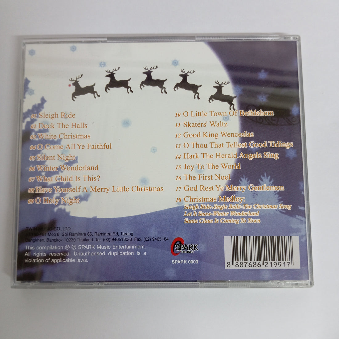 ซีดี The Mantovani Orchestra - White Christmas (CD) (VG+)