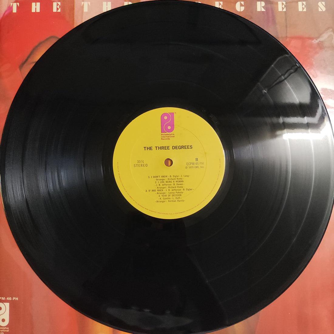 แผ่นเสียง The Three Degrees - The Three Degrees Vinyl VG+